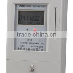Single Phase Prepaid Electricity Meter,IC Card Electric Meter thumbnail-1