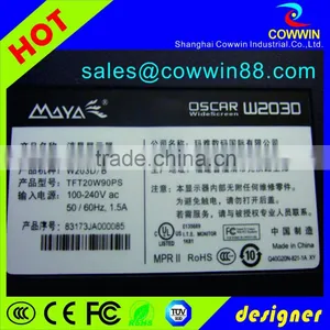 Custom Quadrate Aluminium Blank Machine Nameplate thumbnail-2