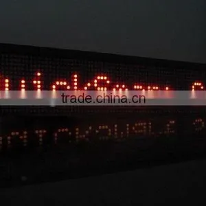 Indoor 16.1" * 4.7" LED Scrolling Panel(Tricolor or Single Color) thumbnail-1