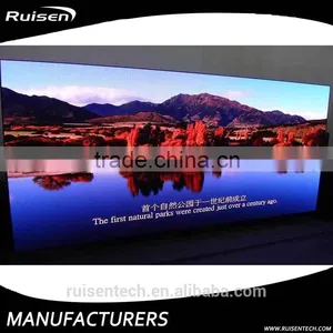 Full Color Led Scrolling Display P2.5 P3 P4 P5 P6 P10 LED Advertising LED Video Curtain Cortina De LED Pantalla LED Wall Price thumbnail-1
