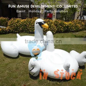 Hot Selling Cool and Fashion Pool Float Inflatable Swan in Stock thumbnail-3
