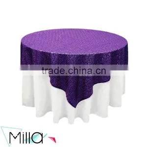 Sequin Table Overlay Cheap Wedding Table Overlay thumbnail-1