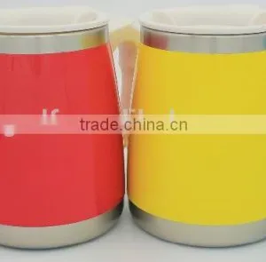 High Quality Fashionable Double Wall Coffee Mug/travel Mug thumbnail-3