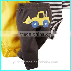 Wholesale Boys and Girls 3 Pack Bodysuit and Pant Carter Baby Clothing Sets Design Quality Choice Most Popular thumbnail-4