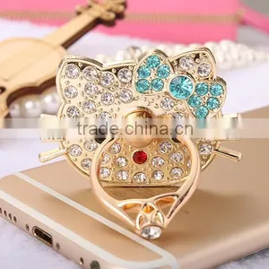 Foldable Cellphone Finger Ring Holder/Security Ring Stand Holder for Phone thumbnail-4