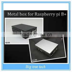 Metal Box High Quality Case/Box / Shell for Raspberry Pi B+ Model b Plus/Raspberry Pi 2 (with Fan) PI NOT INCLUDED D601 thumbnail-1
