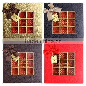 Luxury Window Cover Chocolate Packaging Box thumbnail-1