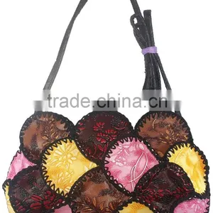 Wholesale Guangzhou Shulder Bag Single Sling Bag 2016 Fashion Ladies Fany 100% Handmade Crocht Technic thumbnail-1