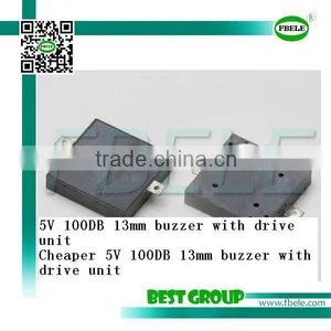 Cheaper 5V 100DB 13mm Buzzer With Drive Unit SMT1325 thumbnail-1