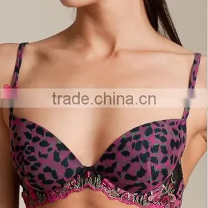 High Quality Fancy Ladies Underwear Embroidery Lace Bra thumbnail-1