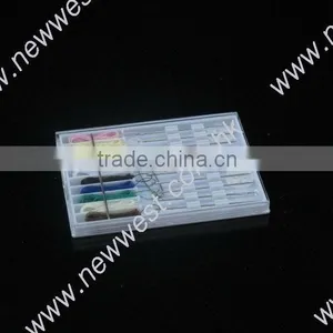 Hotel Pre-threaded Mending Kit in Plastic Box thumbnail-1