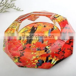 Wholesale Antique Crystal Ashtray for Promotional Gift thumbnail-1