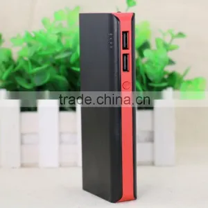 Free Sample Big Capacity Dual USB Port Portable Power Bank 15000mah thumbnail-1