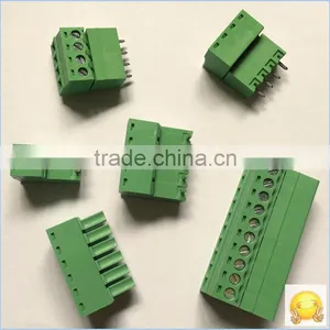 Best Sale 3.50 3.81 5.00 5.08 7.50 7.62mm 28-16AWG 8A 300V AC Europe Type PCB Screw Transformer Terminal Blocks thumbnail-2