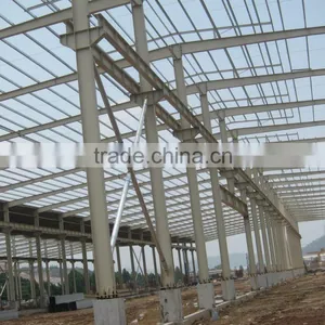 Ivory White Pre-engineered Iron Structure Warehouse thumbnail-4