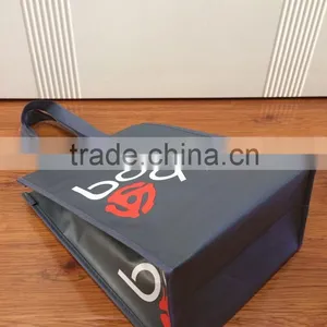 Custom Printed Logo Eco Promotion Wine Bottle Bag thumbnail-4