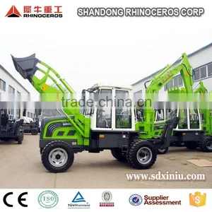 Mini Tractor Backhoe Loader 6ton Chinese Backhoe Loader Cheap Backhoe Loader thumbnail-2
