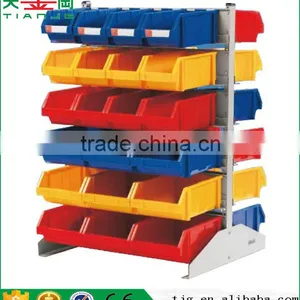 Storage Bins Used In Warehouse Storage Rack Plastic Wall Mounted Storage Bins thumbnail-6