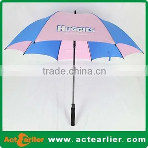 190T Nylon Fabric Material and Umbrellas Type Audi Gift High Quality Golf Umbrella thumbnail-5