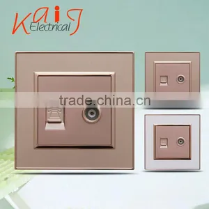 Wall Mount Double Electrical Electric tv Wall Mount thumbnail-2