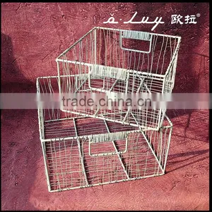 Rectangular Storage Basket With Window thumbnail-1