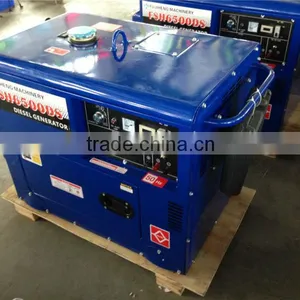 Small Diesel Generator 5kw and 6kw for Optional, OEM,garden and Home Use. thumbnail-1