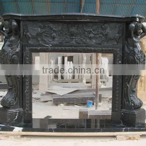 Black Marble Fireplace thumbnail-1