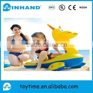 Inflatable Rider for Kids, Pool Floats Beach Lounger thumbnail-1