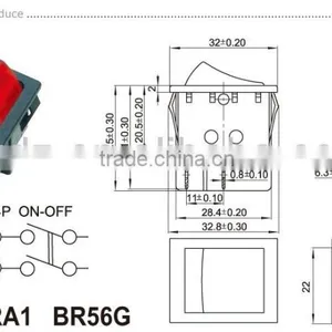 ON-OFF-ON High Power Rocker Switch T85,home Appliance Rocker Switch thumbnail-2
