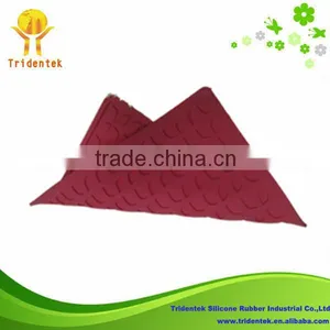 New Product 2015 in Foshan Eco-friendly Flower Shape Silicon Placemat thumbnail-1