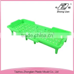Nursery School Eco Friendly Children Cheap Plastic Stacking Bed thumbnail-4