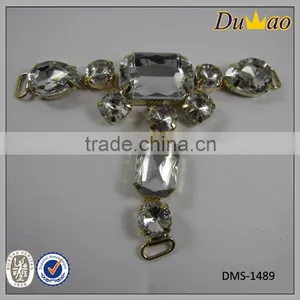 Classical Shoe Ornaments With Metal Chain for Women thumbnail-1