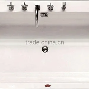 Best Seller Center Drain Location and Soaking Function Simple Bathtub thumbnail-2