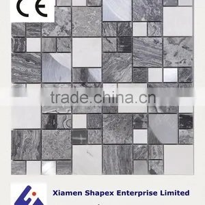 Golden Select Glass Ceramic Mosaic Wall Tile for Sale thumbnail-5