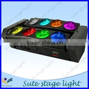 2014 New Led Light 8*10w Rgbw Led Beam Moving Head Spider Light thumbnail-2