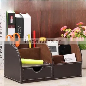 Hot Selling Leather Hotel Storage Box With High Quality thumbnail-1