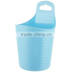 Blue Multi Plastic PE Hanging Basket for Storage thumbnail-1