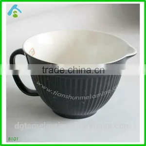Manufacture Melamine Mixing Bowl With Handle in China thumbnail-3