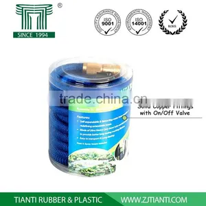 Best Factory Expandable Elastic Hose Shrinking Garden Pipes 25 50 75 100FT thumbnail-2