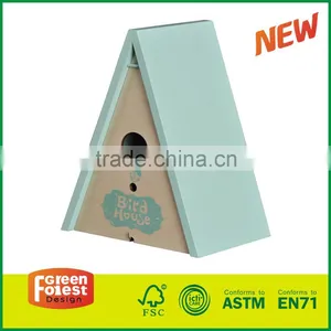 Children's Triangle Bird House thumbnail-1