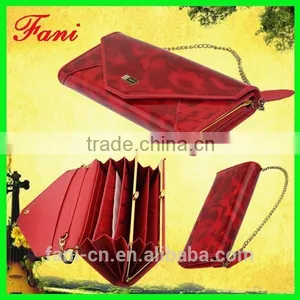 Wholesale Ladies Fashion Clutch PU Leather Wallet With Chain Design and Convenient to Take thumbnail-1