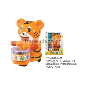 Hot Kid Toy--BO Bear Play Drum, Electric Instrument Music Bear Toys for Sale thumbnail-1