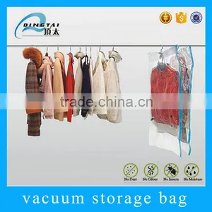 Waterproof Wholesale Clothes Storage Vacuum Hanging Compressed Bag thumbnail-1