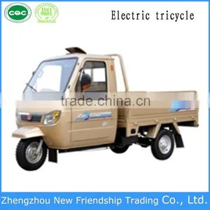Closed Cabin Cargo Wagon Tricycle With Hydralic Lifter thumbnail-1