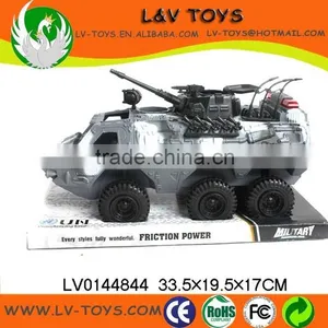 Hot-selling Plastic Friction Tank Toy Military Vehicle thumbnail-5