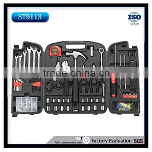 168pcs Professional Tool Set / Hand Tool Kit /plastic Case thumbnail-1