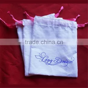 China Factory 100%cotton Muslin Printing Pouch Baby Muslin Pouch thumbnail-1