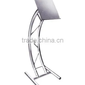 Aluminum Acrylic Portable Podium Portable Lectern thumbnail-2