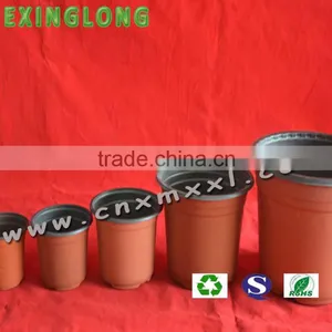 Lowest Price Soft Brown Color Plastic Flower Pot Flowers Brown Flowers thumbnail-4