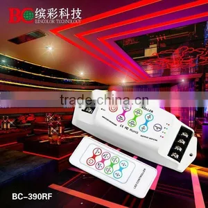 DC12v - 24v Led Rgb Controller With rf Remote-control thumbnail-1